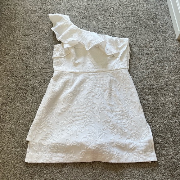 Lilly Pulitzer Kipton One-Shoulder Romper - Picture 4 of 6